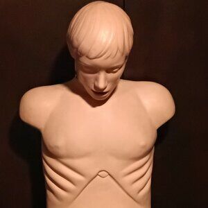 Simulaids Adam Defibrillation & CPR Training Manikin with Defibrillation Skin